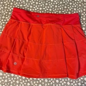 Lululemon Pace Rival Tennis Skirt